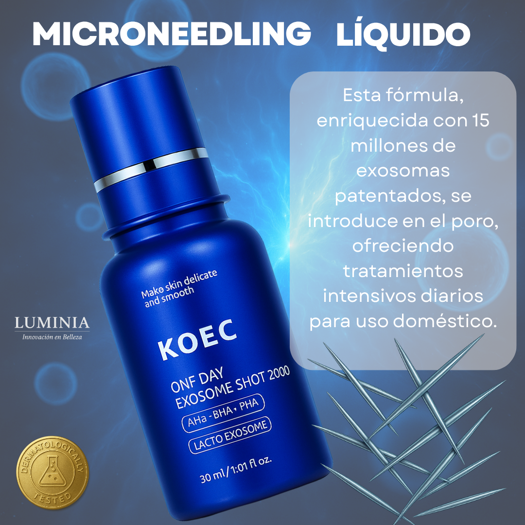KOEC ExoRefine™ – Piel más firme y luminosa en solo 7 días con tecnología de exosomas